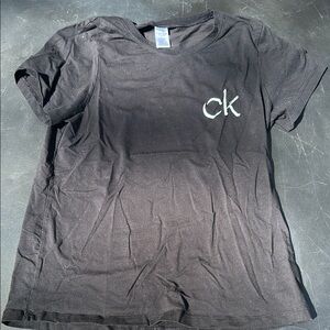 Calvin Klein Black Short Sleeve Tee